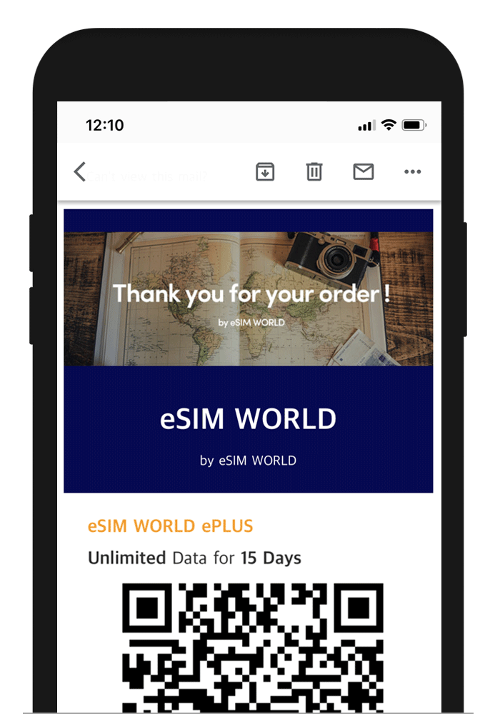 eSIM Vietnam 2 steps