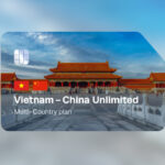 eSIM Vietnam&China Unlimited