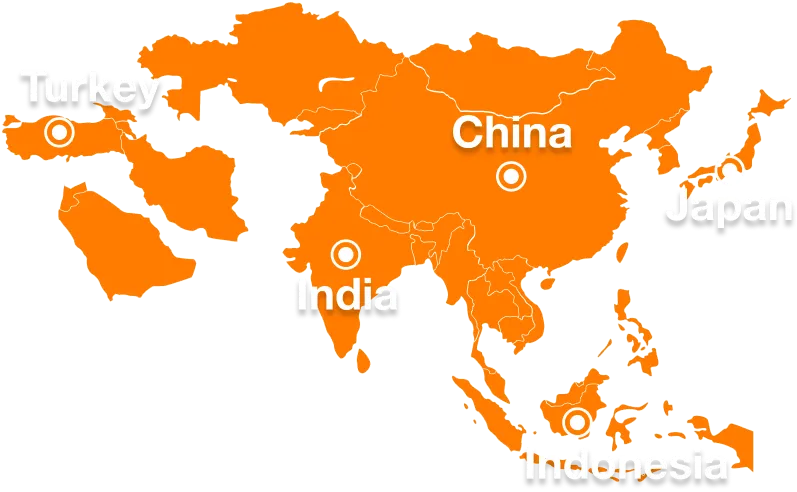 Asia 34countries Asia 34countries